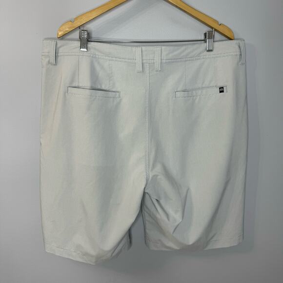 Travis Mathew Gilley Golf Performance Shorts Mens 40 Micro Stripe Active Stretch - Picture 6 of 8